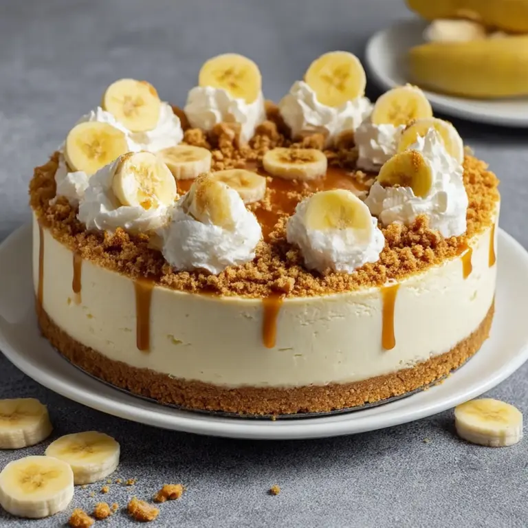 Banana Pudding Crunch Cheesecake Recipe