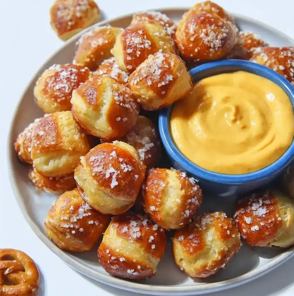 Soft Pretzel Bites Recipe