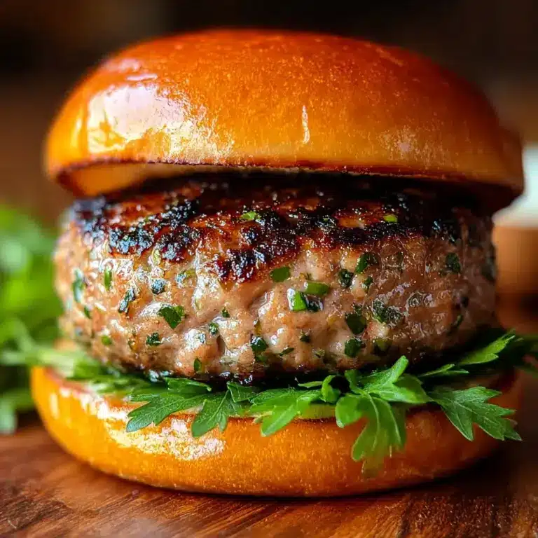 Barefoot Contessa’s Juicy & Easy Turkey Burger Recipe
