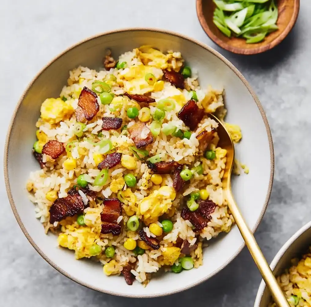 Breakfast Fried Rice Recipe