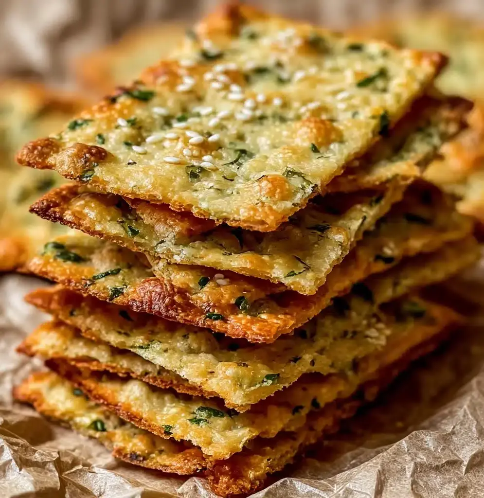 Bake Zucchini Herb Crackers for a Healthy Crunch Recipe