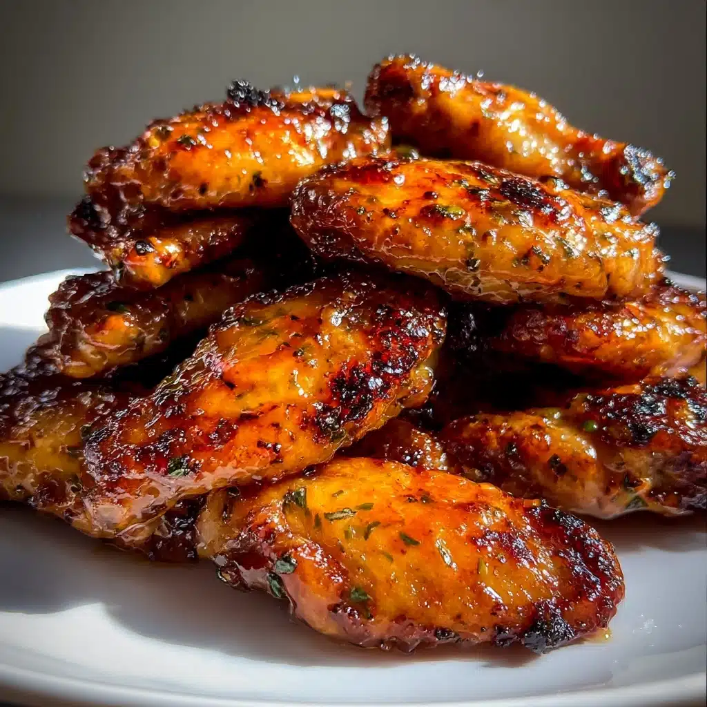 Sticky Pineapple-Teriyaki Chicken Wings in 3 Steps Recipe - Recipe Image