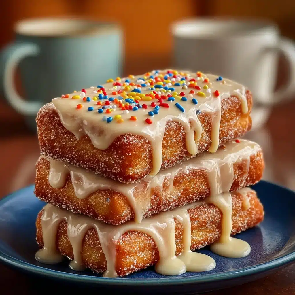 Maple Donut Bars Recipe - Recipe Image