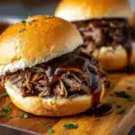 Crockpot French Dip Sandwiches Recipe