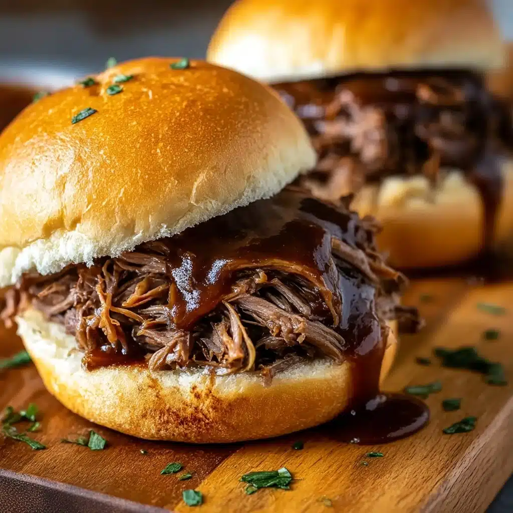 Crockpot French Dip Sandwiches Recipe - Recipe Image