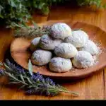 almond lavender butter cookies Recipe