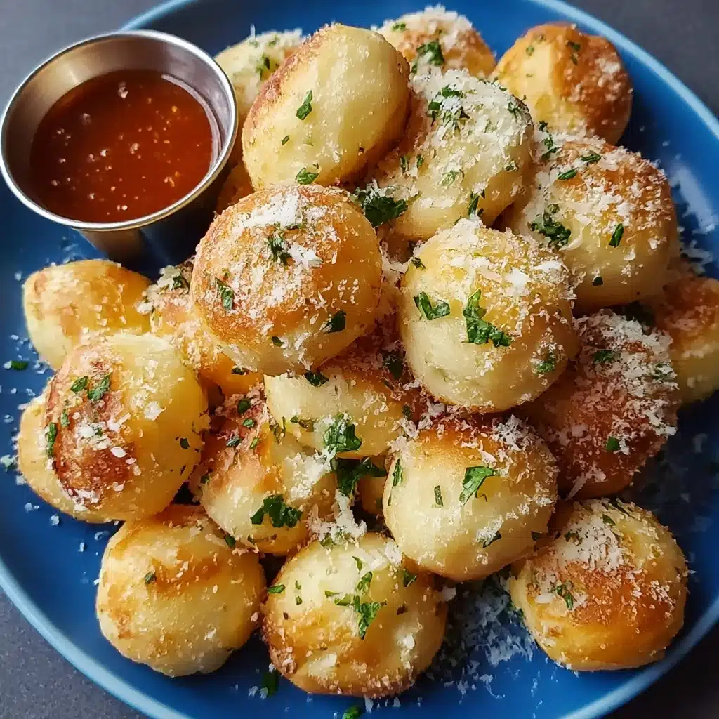 Parmesan Bread Bites Recipe - Recipe Image