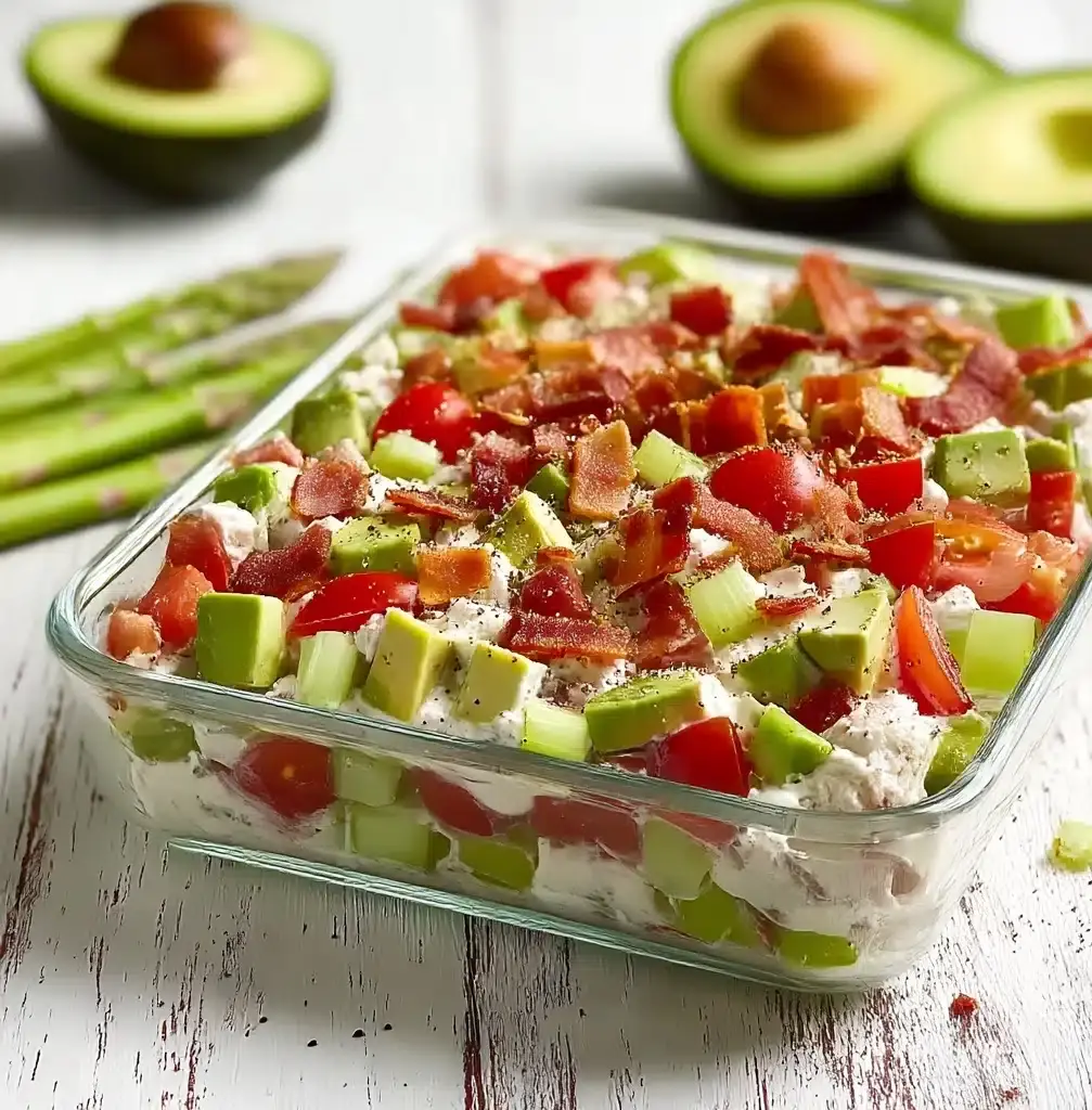 BLT Chicken Salad for Meal Prep Recipe