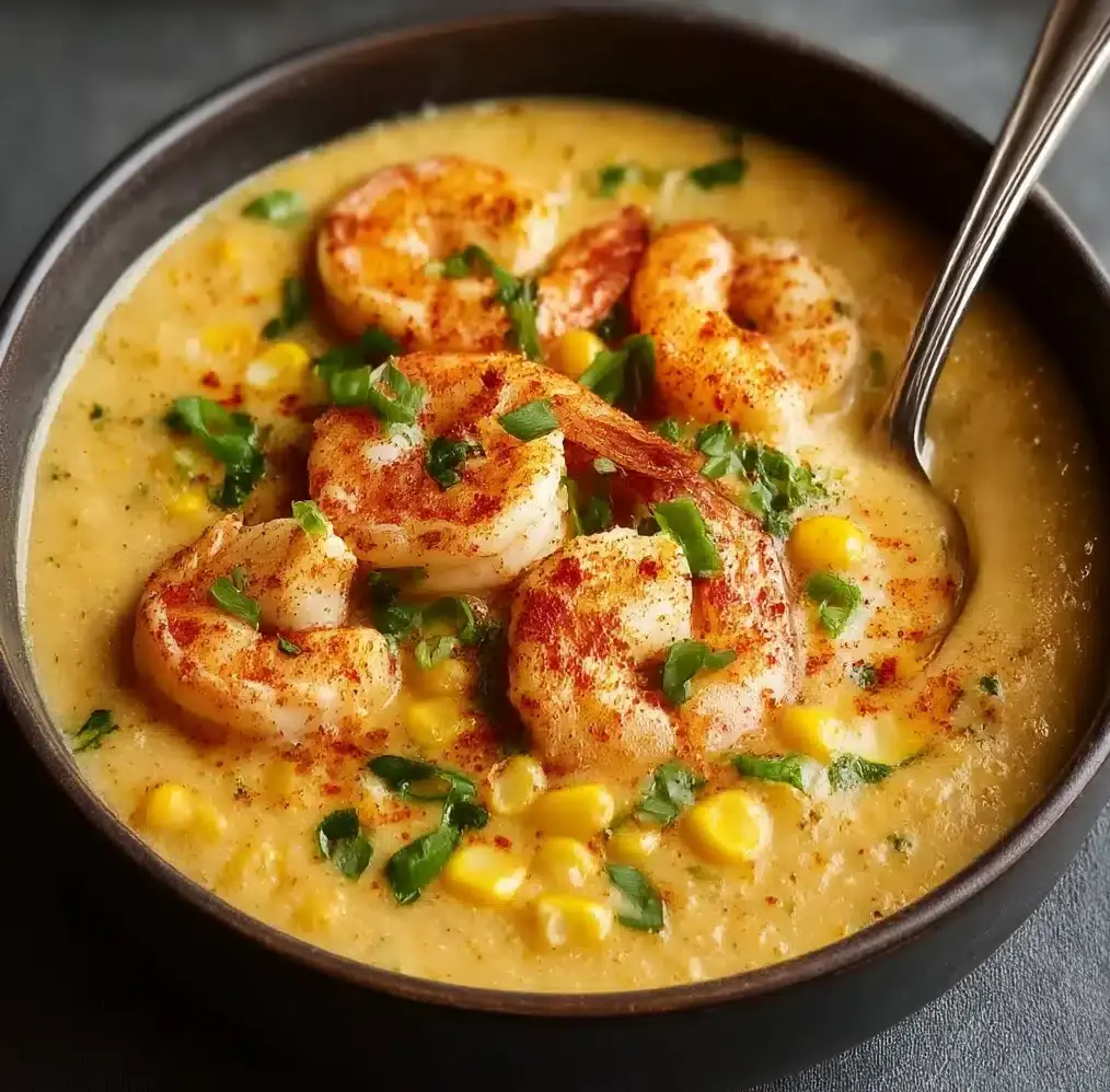 Louisiana Shrimp and Corn Bisque Recipe