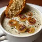 Country French Garlic Soup Recipe