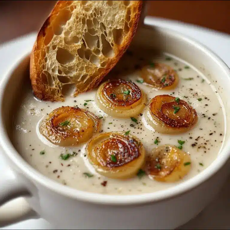 Country French Garlic Soup Recipe