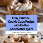 Best Tiramisu Cookie Cups Recipe