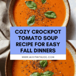 Crockpot Tomato Soup Recipe