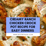Ranch Chicken Crock Pot Recipe: A Creamy, Effortless Dinner