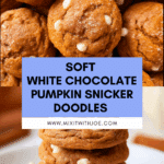 White Chocolate Pumpkin Snickerdoodles Recipe