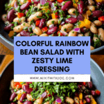 Rainbow Bean Salad Recipe