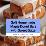 Maple Donut Bars Recipe