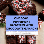 One Bowl Peppermint Brownies Recipe