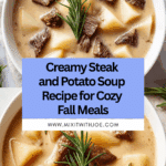 Creamy Steak & Potato Soup