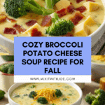 Broccoli Potato Cheese Soup Recipe