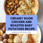 Chicken and Potatoes with Dijon Cream Sauce Recipe