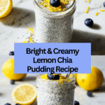 Lemon Cream Chia Pudding Recipe