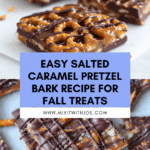 Salted Caramel Pretzel Bark Recipe