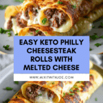 Keto Philly Cheesesteak Rolls – So Tasty & Easy To Make