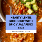 Lentil Rice Soup Recipe