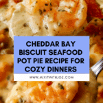 Cheddar Bay Biscuit Seafood Pot Pie