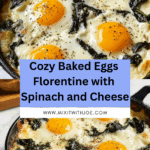 Spread the spinach mixture evenly in the baking dish or ramekins Recipe