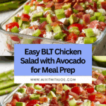 BLT Chicken Salad for Meal Prep Recipe