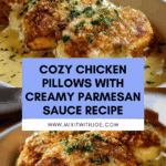 Chicken Pillows with Creamy Parmesan Sauce for Cozy Nights Recipe
