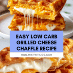 Low Carb Grilled Cheese Chaffle Recipe