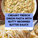 French Onion and Browned Butter Pasta Recipe