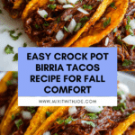 Crock Pot Birria Tacos Recipe