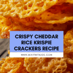Rice Krispie Cheddar Crackers Recipe