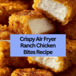 Air Fryer Ranch-Crusted Chicken Bites Recipe