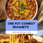One Pot Cowboy Spaghetti Recipe