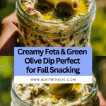 Olive Lovers’ Dream Dip – Creamy Feta & Green Olive Spread Recipe