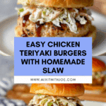Chicken Teriyaki Burgers Recipe