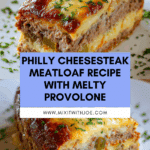 Philly Cheesesteak Meatloaf Recipe