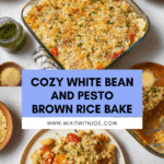 White Bean and Pesto Bake Recipe