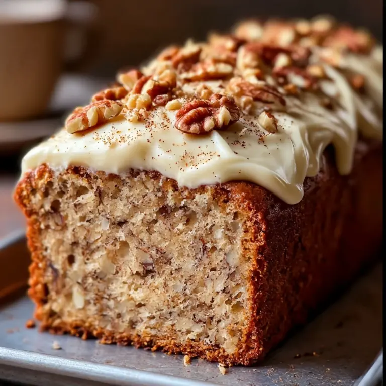 Hummingbird Bread with Cinnamon Cream Cheese Frosting Recipe