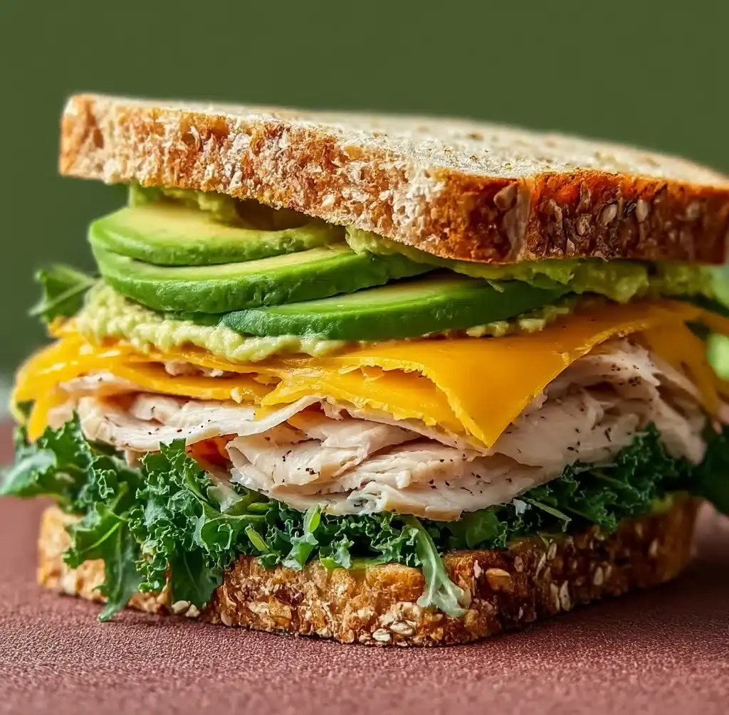 Honey Mustard Turkey Avocado Sandwich Recipe