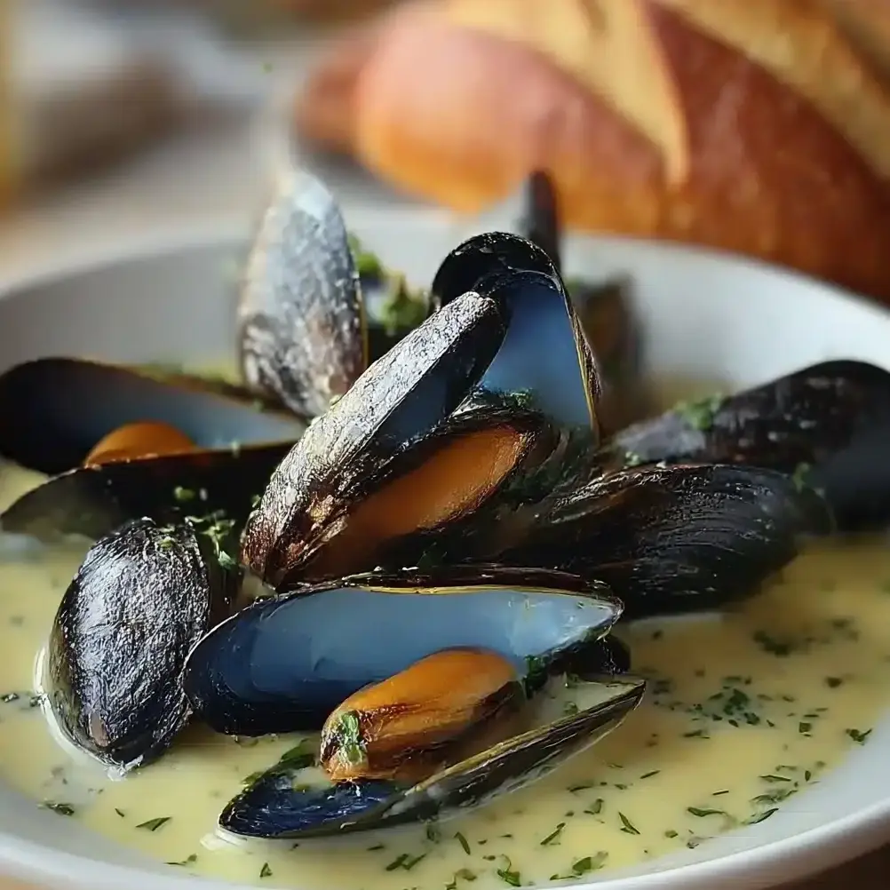 Mussels in White Wine Sauce