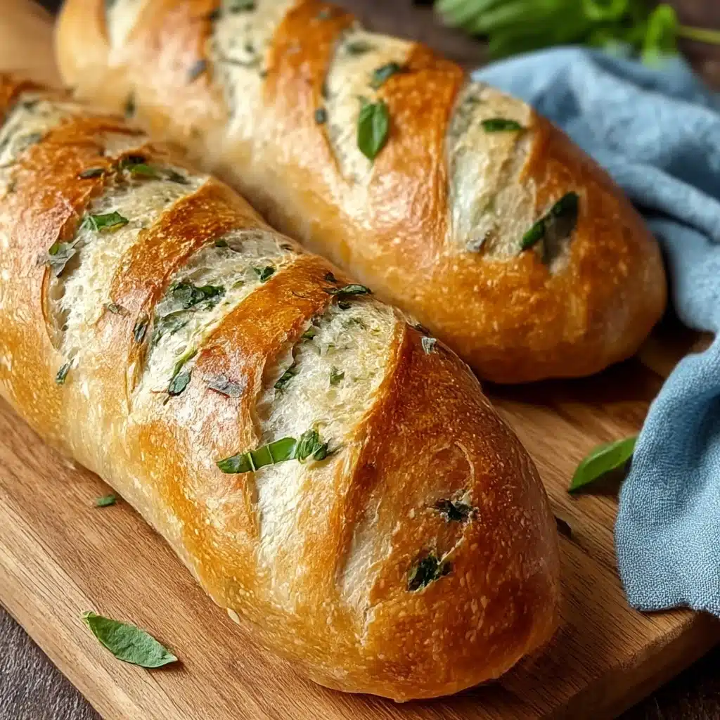Crusty Italian Bread Recipe - Recipe Image