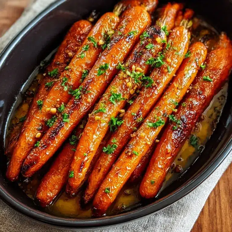 Maple Dijon Roasted Carrots Recipe