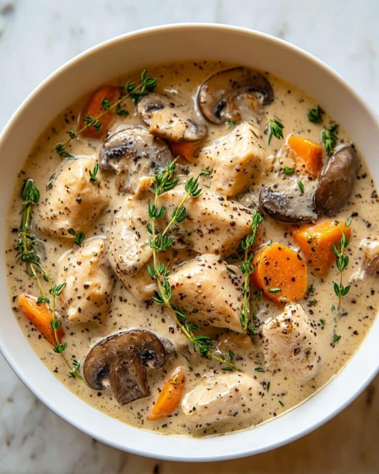 Creamy Mushroom Chicken and Wild Rice Soup Recipe
