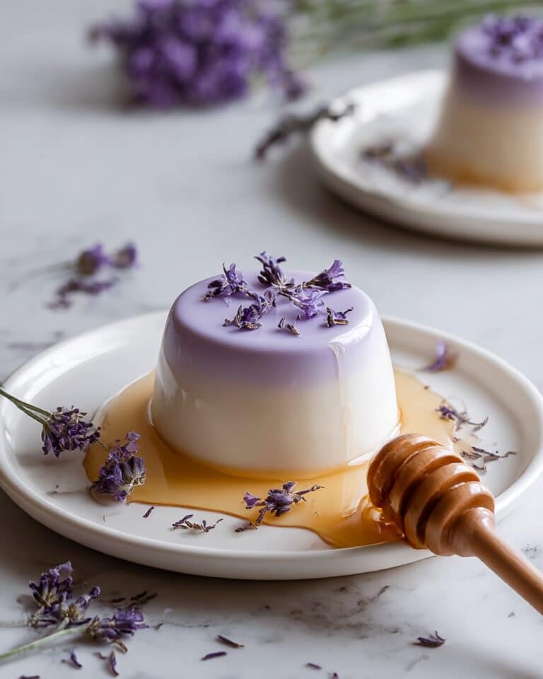 Lavender Honey Panna Cotta Recipe